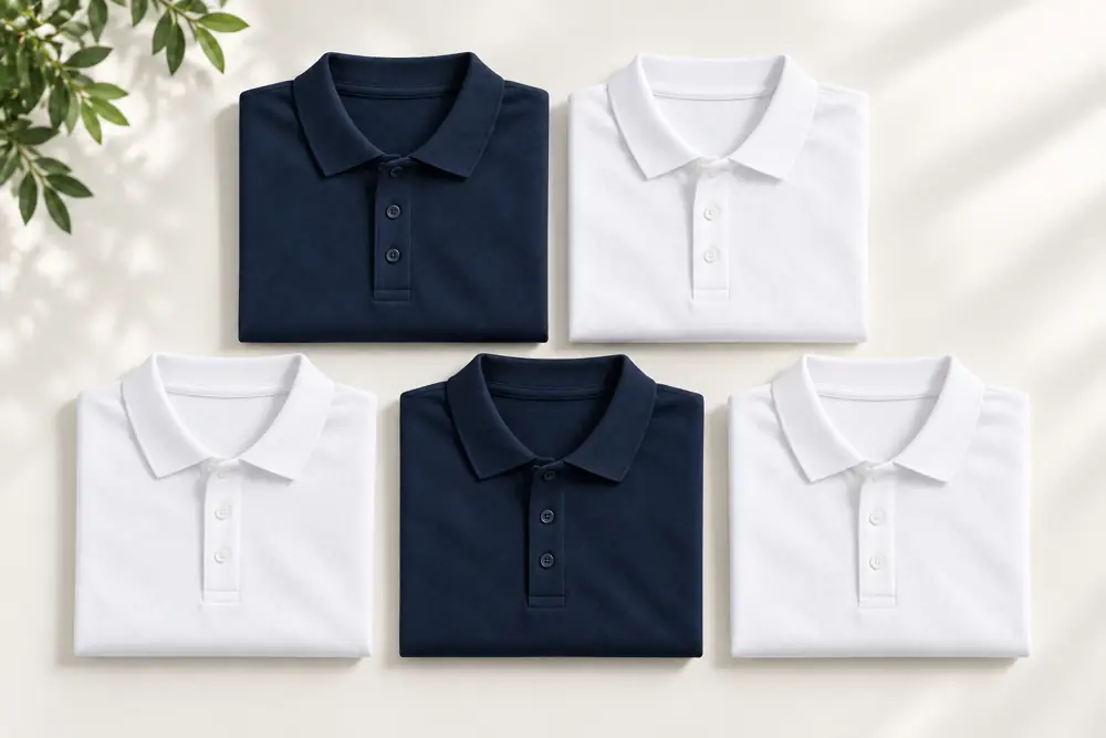 Pack 5 Polos — 5 polos por trabalhador