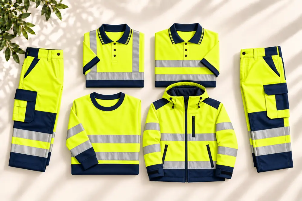 Pack AV Inverno — 2 polos + 2 calças + 1 sweatshirt + 1 casaco AV por trabalhador
