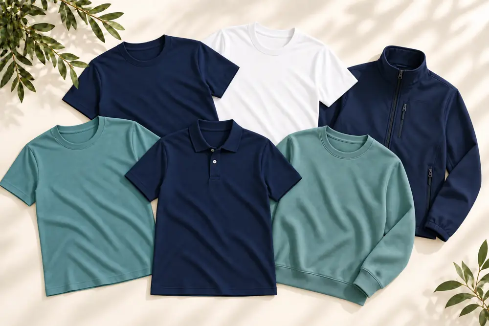 Pack Associação Completo — 2 t-shirts + 1 polo + 1 sweatshirt + 1 casaco por membro