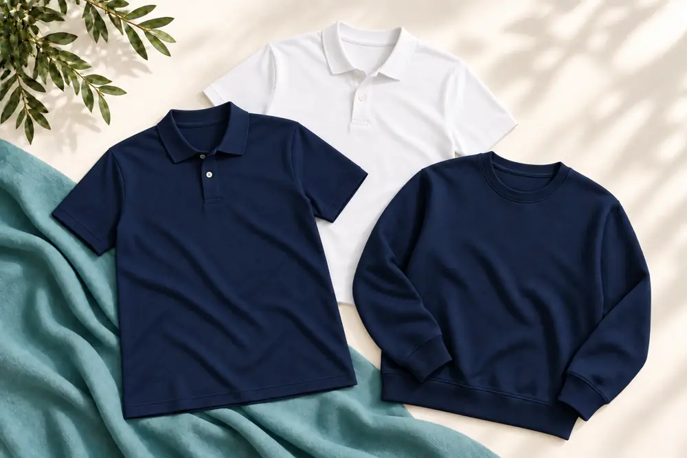 Pack Representação — 2 polos + 1 sweatshirt por membro
