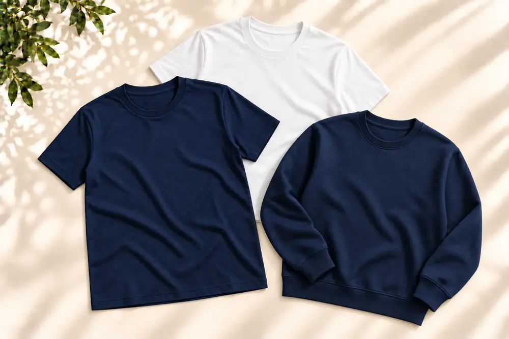 Pack Staff — 2 t-shirts + 1 sweatshirt por elemento de staff
